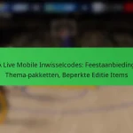 NBA Live Mobile Inwisselcodes: Feestaanbiedingen, Thema-pakketten, Beperkte Editie Items