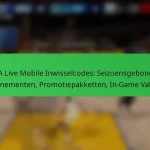 NBA Live Mobile Inwisselcodes: Seizoensgebonden Evenementen, Promotiepakketten, In-Game Valuta