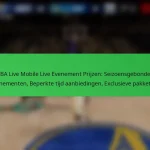 NBA Live Mobile Live Evenement Prijzen: Seizoensgebonden evenementen, Beperkte tijd aanbiedingen, Exclusieve pakketten