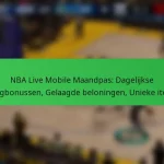 NBA Live Mobile Maandpas: Dagelijkse inlogbonussen, Gelaagde beloningen, Unieke items